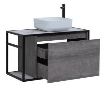 Тумба под раковину AQUANET Nova Lite Loft 90 R