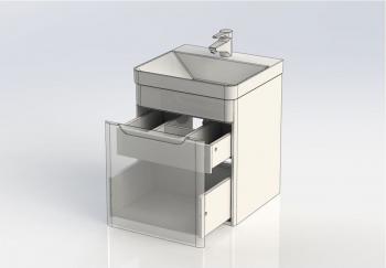 Тумба под раковину AQUANET София 50