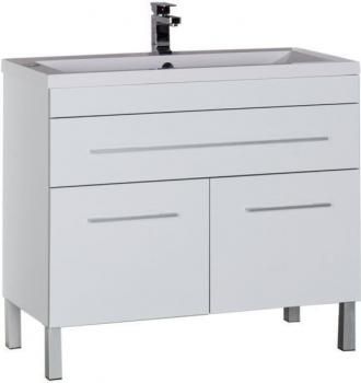 Тумба под раковину AQUANET Верона 100 (напольная 1 ящик 2 дверцы)