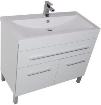 Тумба под раковину AQUANET Верона 100 (напольная 1 ящик 2 дверцы)