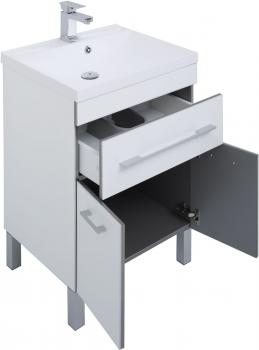 Тумба под раковину AQUANET Верона 58 (напольная 1 ящик 2 дверцы)