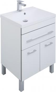 Тумба под раковину AQUANET Верона 58 (напольная 1 ящик 2 дверцы)