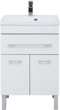 Тумба под раковину AQUANET Верона 58 (напольная 1 ящик 2 дверцы)