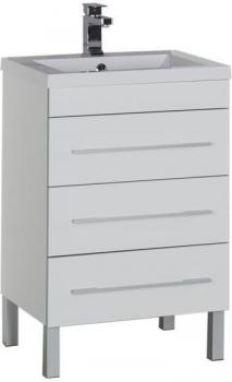 Тумба под раковину AQUANET Верона 58 (напольная 3 ящика)