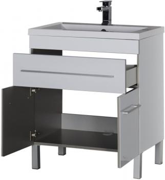 Тумба под раковину AQUANET Верона 75 (напольная 1 ящик 2 дверцы)