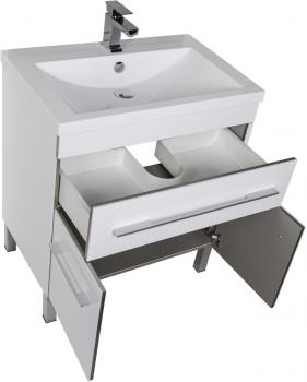 Тумба под раковину AQUANET Верона 75 (напольная 1 ящик 2 дверцы)