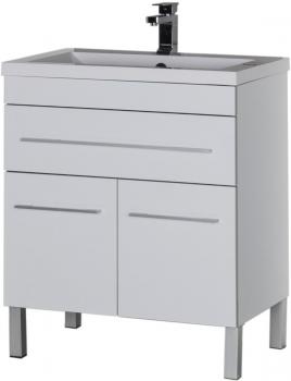 Тумба под раковину AQUANET Верона 75 (напольная 1 ящик 2 дверцы)