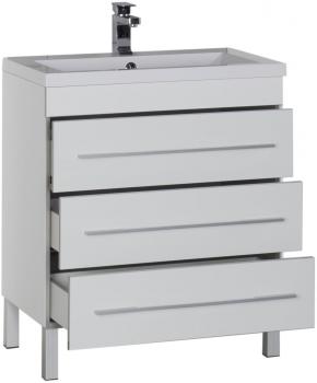 Тумба под раковину AQUANET Верона 75 (напольная 3 ящика)
