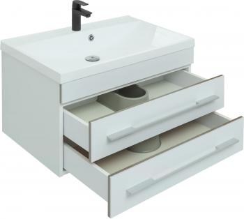 Тумба под раковину AQUANET Верона 75 (подвесная 2 ящика)