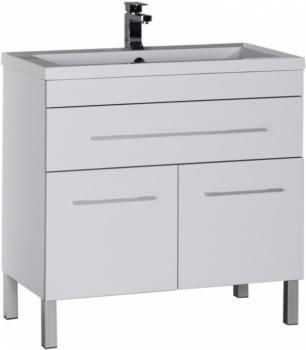 Тумба под раковину AQUANET Верона 90 (напольная 1 ящик 2 дверцы)