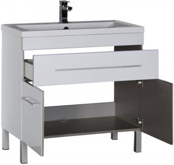 Тумба под раковину AQUANET Верона 90 (напольная 1 ящик 2 дверцы)