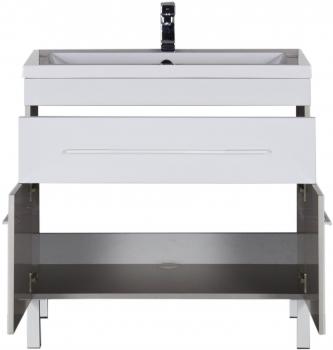 Тумба под раковину AQUANET Верона 90 (напольная 1 ящик 2 дверцы)
