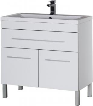 Тумба под раковину AQUANET Верона 90 (напольная 1 ящик 2 дверцы)
