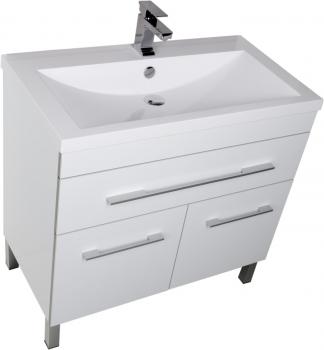 Тумба под раковину AQUANET Верона 90 (напольная 1 ящик 2 дверцы)