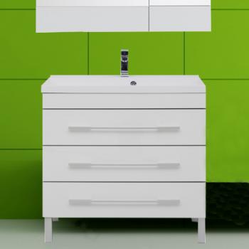 Тумба под раковину AQUANET Верона 90 (напольная 3 ящика)