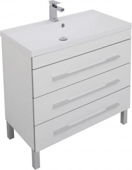 Тумба под раковину AQUANET Верона 90 (напольная 3 ящика)