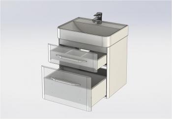Тумба под раковину AQUANET Виченца 60