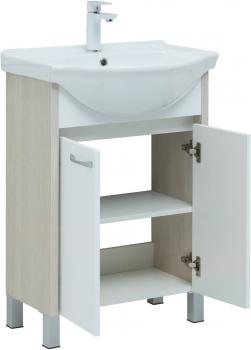 Тумба с раковиной AQUANET Донна 60 (2 дверцы)
