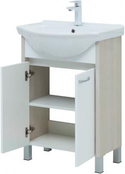 Тумба с раковиной AQUANET Донна 60 (2 дверцы)