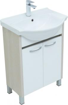 Тумба с раковиной AQUANET Донна 60 (2 дверцы)