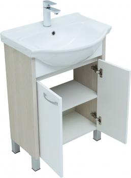 Тумба с раковиной AQUANET Донна 60 (2 дверцы)