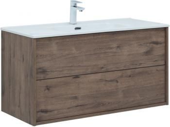 Тумба с раковиной AQUANET Lino 100 (Flat)