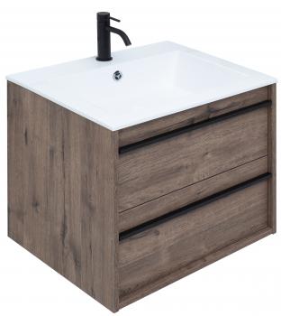 Тумба с раковиной AQUANET Lino 60