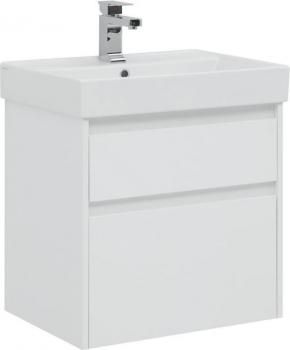 Тумба с раковиной AQUANET Nova Lite 60 (2 ящика)