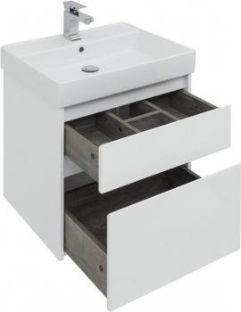 Тумба с раковиной AQUANET Nova Lite 60 (2 ящика)