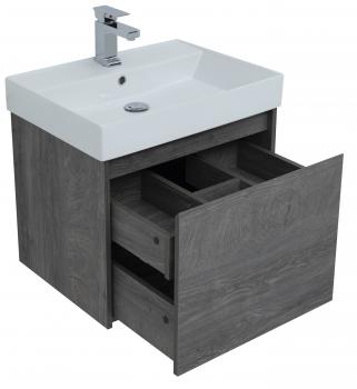 Тумба с раковиной AQUANET Nova Lite 60 (1 ящик)