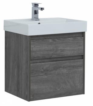 Тумба с раковиной AQUANET Nova Lite 60 (2 ящика)