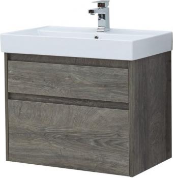 Тумба с раковиной AQUANET Nova Lite 75 (2 ящика)