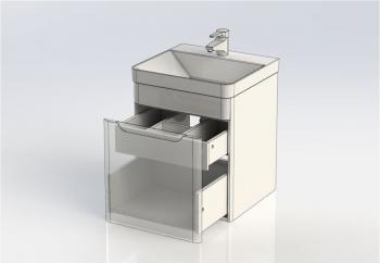 Тумба с раковиной AQUANET София 50