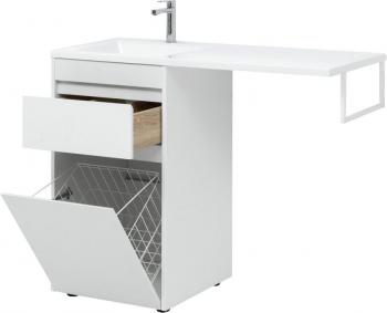 Тумба с раковиной AQUANET Токио 110 L (напольная, 1 ящик)