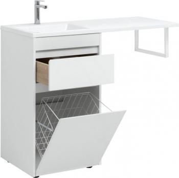 Тумба с раковиной AQUANET Токио 110 L (напольная, 1 ящик)