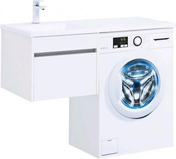 Тумба с раковиной AQUANET Токио 110 L (подвесная, 1 ящик)