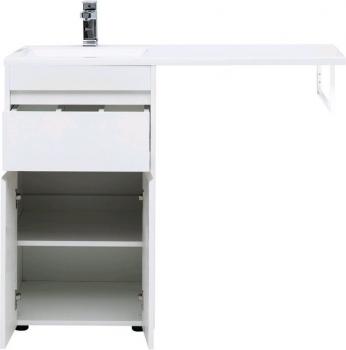 Тумба с раковиной AQUANET Токио 110 L (подвесная, 1 ящик)