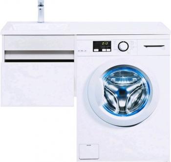 Тумба с раковиной AQUANET Токио 110 L (подвесная, 1 ящик)