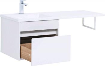 Тумба с раковиной AQUANET Токио 110 L (подвесная, 1 ящик)