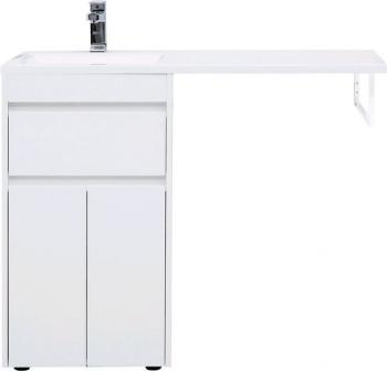 Тумба с раковиной AQUANET Токио 110 L (подвесная, 1 ящик)