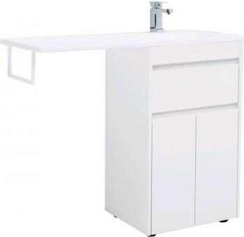 Тумба с раковиной AQUANET Токио 110 R (напольная, 1 ящик, 2 дверцы)