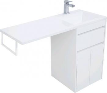 Тумба с раковиной AQUANET Токио 110 R (напольная, 1 ящик, 2 дверцы)