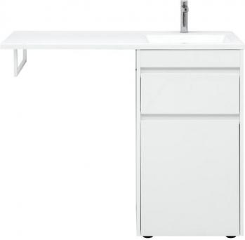 Тумба с раковиной AQUANET Токио 110 R (напольная, 1 ящик)