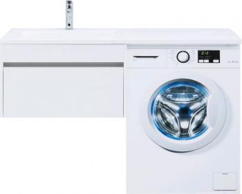 Тумба с раковиной AQUANET Токио 130 L (подвесная, 1 ящик)