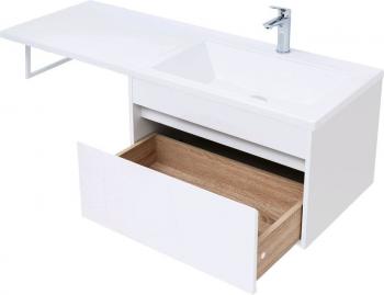 Тумба с раковиной AQUANET Токио 130 R (подвесная, 1 ящик)
