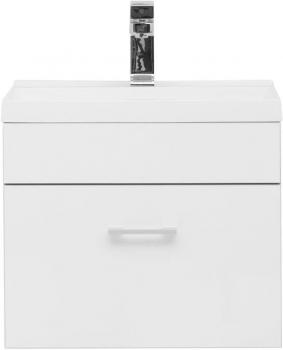 Тумба с раковиной AQUANET Верона 50 (подвесная 1 ящик)
