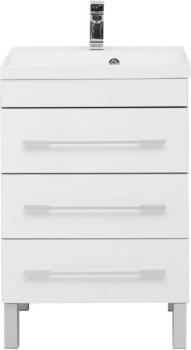 Тумба с раковиной AQUANET Верона 58 (напольная 3 ящика)