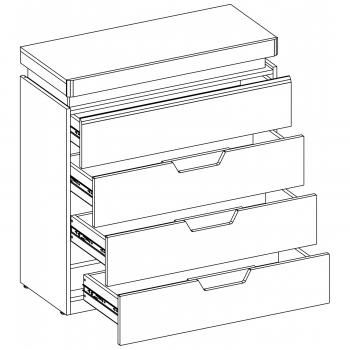 Комод Анрэкс 4S TORINO