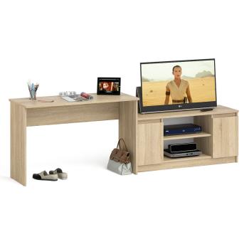 Стол письменный СВК Мори МСП1200.1 + Тумба МТВ1200.1