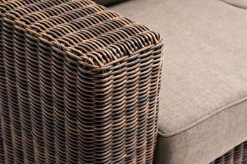 Диван из искусственного ротанга трехместный 4sis